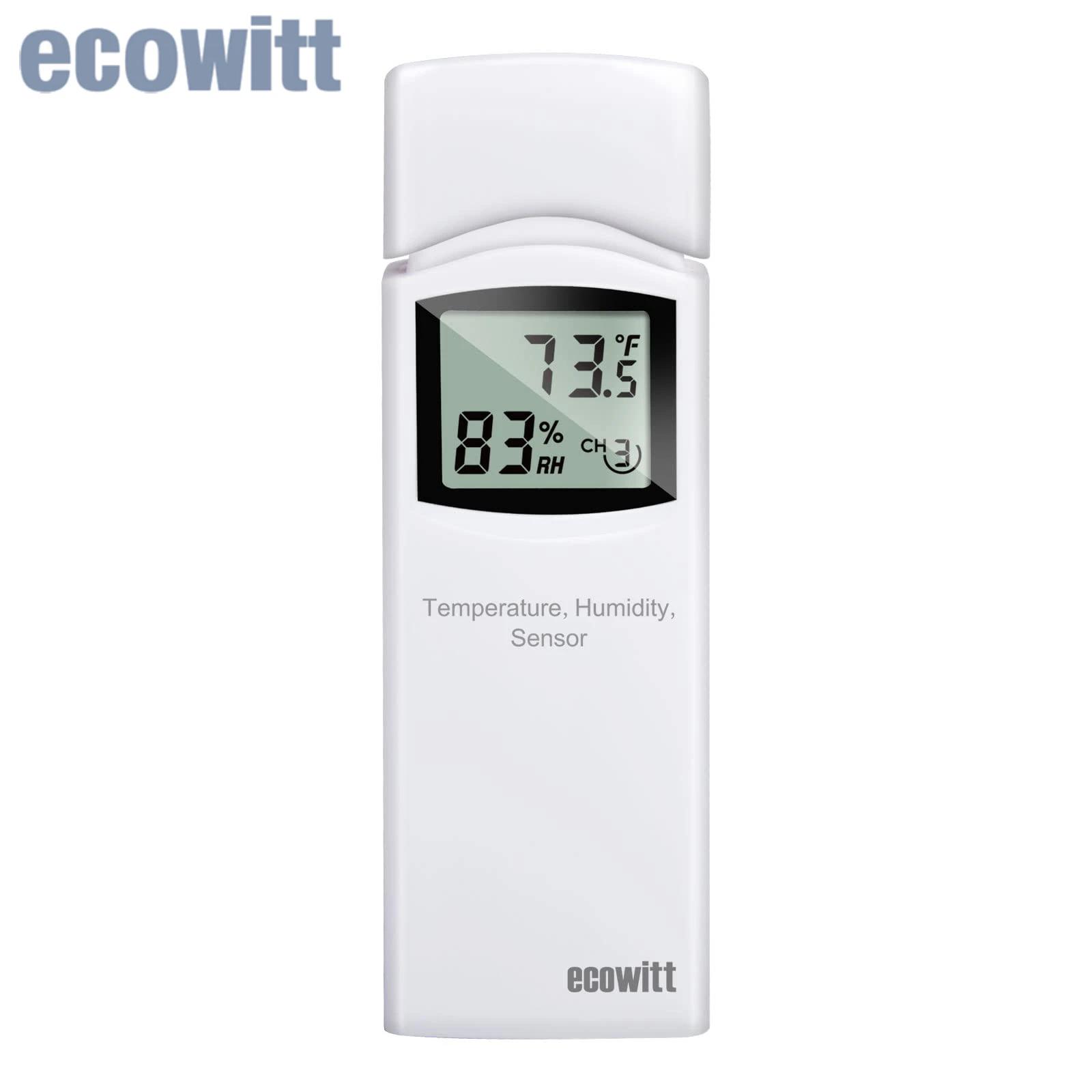 Ecowitt µ ,  8 ä µ  , LCD ÷, Ʈ , WN31(WH31)
